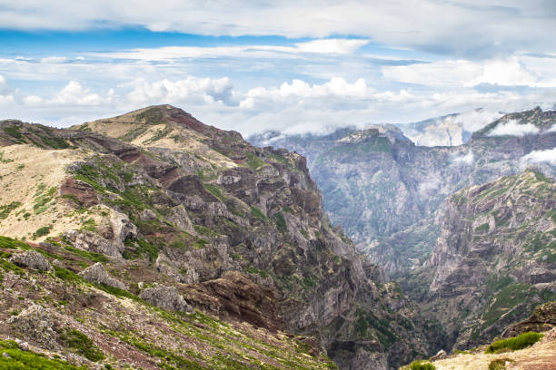 istock Mountain landscape on Madeira, Portugal 874623092