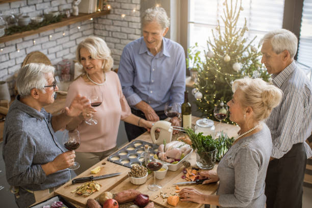 istock Elder people enjoy in holidays 874644906