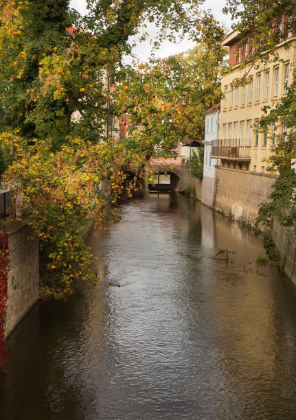 istock Prague. Chertovka river,  Kampa Island. 874659306