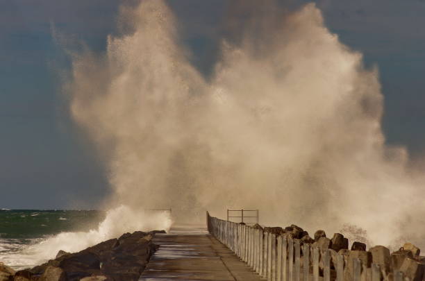 istock Storming waves in Norre Vorupor, Denmark 874693584