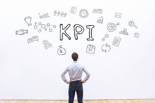 KPI, key performance indicator KPI concept, key performance indicator word processing stock pictures, royalty-free photos & images