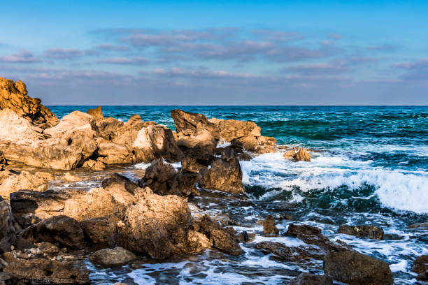 istock Morning on the rocky shore 874700396