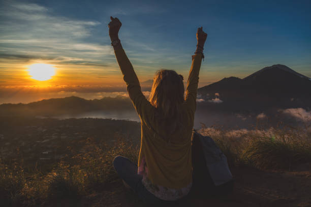 istock A colorful view from the mount Batur, Bali - Indonesia. 874715010