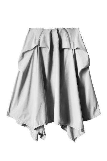 istock Gray skirt isolated 874716874