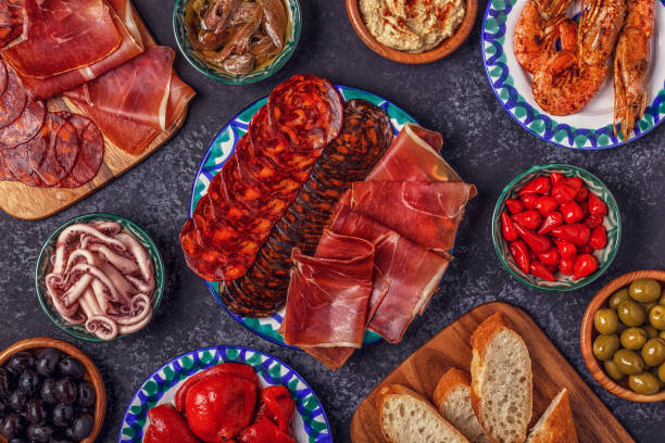 istock Typical Spanish concept of tapas. 874724518