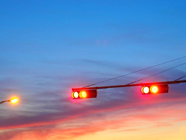 istock Traffic light of city 874724734