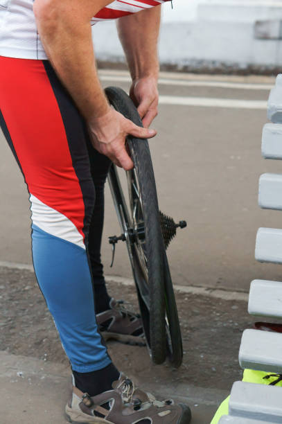 istock bicycle, wheel, camera, tire, repair, wheel, fix, seal, change 874745200
