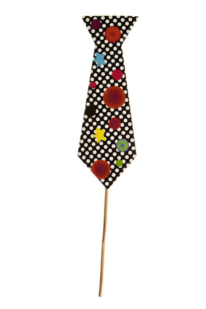 istock Necktie-shaped photo booth prop 874747262