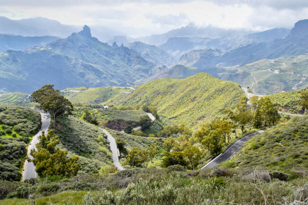 istock Landscape with Mountain Road in Gran Canaria. Spain. 874757164