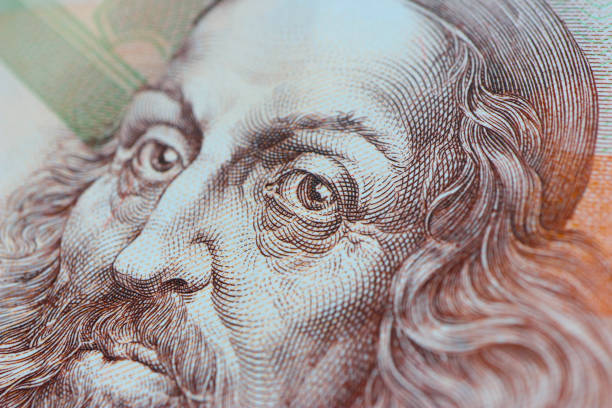 istock Czech republic currency koruna, banknote pattern background, close up. 874771910