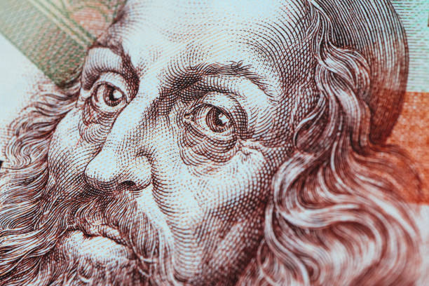 istock Czech republic currency koruna, banknote pattern background, close up. 874771930