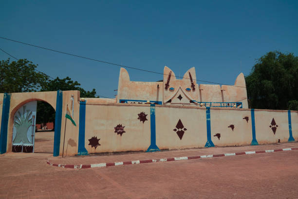 istock Exterior view to Dosso sultan residence, Niger 874772006