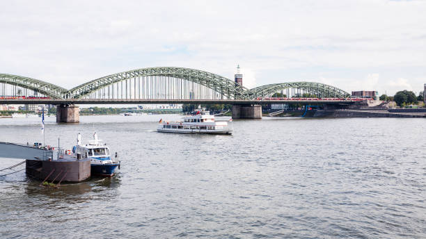 istock Hohenzollern Bridge over Rhine river in Cologne 874780252