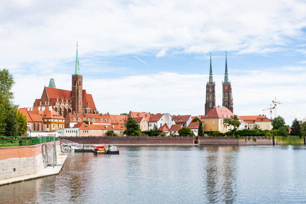 istock view of Cathedrals and Ostrow Tumski in Wroclaw 874803384