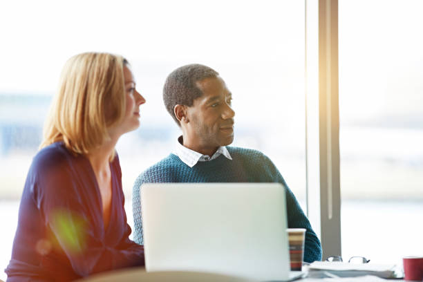 istock They enjoy their meetings in the boardroom 874803418