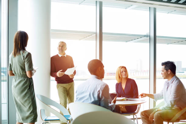 istock Their office is a place of communication 874803564