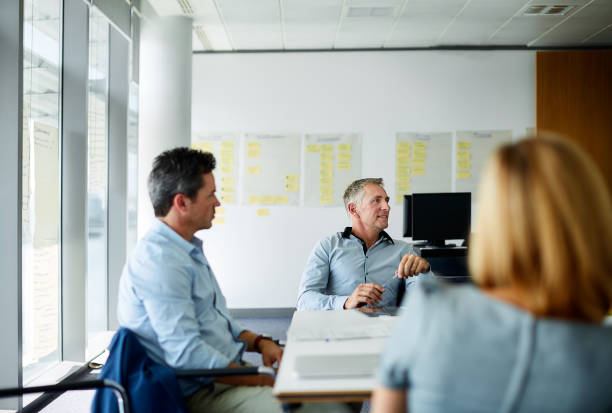 istock They're at home in the boardroom 874803872