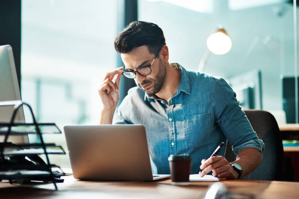 istock Meeting career goals with focus and concentration 874811886