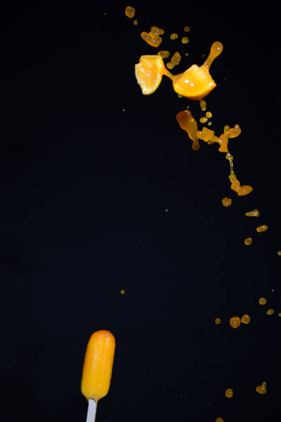 istock ICE CREAM SPLASH FRUITS 874819414