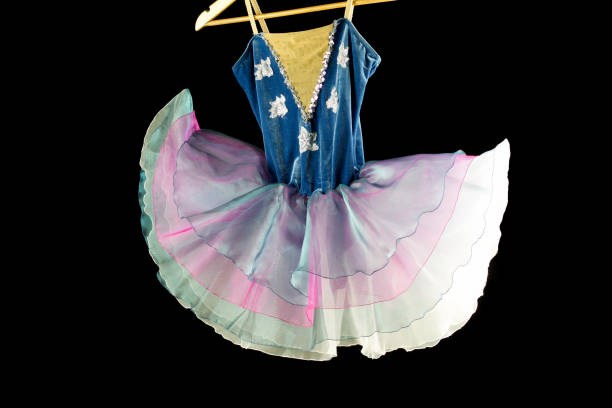 istock female ballet dancer costume on black background 874826088