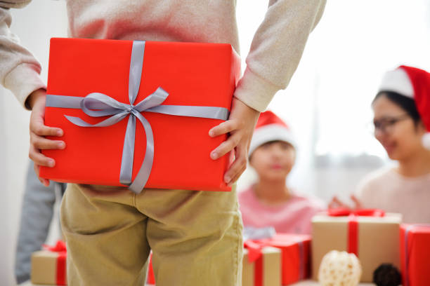 istock Making a surprise for Christmas and New year. 874826242