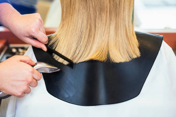 istock Haircut using the Electric Razor Clipper Hair Cutter 874826414