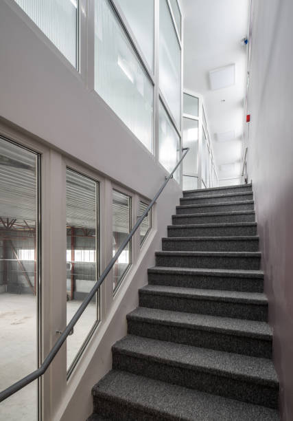 istock Staircase in the office building. Hall. 874841588