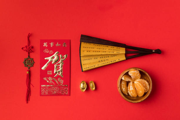 istock chinese decorations and tangerines 874844508