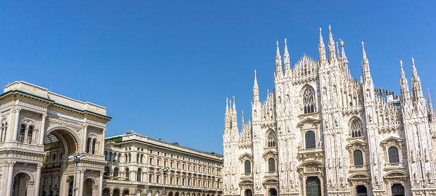famous square in Milan