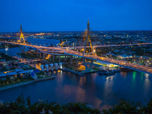 istock View of Bhumibol Bridge in Bangkok 874859448
