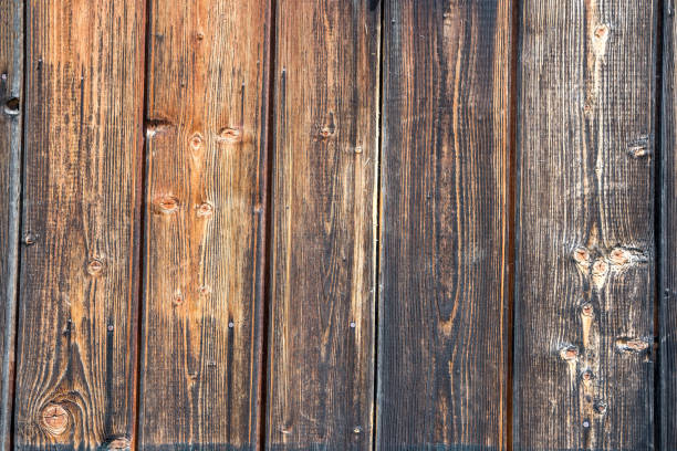 old dark plank wood as background or texture