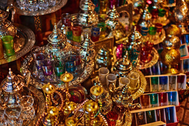 istock teapots in street market 874871620