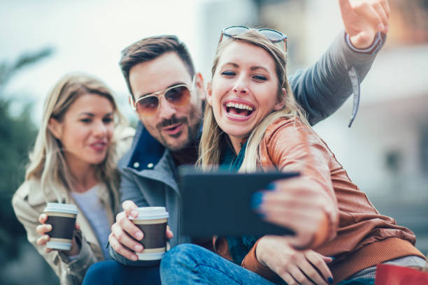 istock Friends spending time together in the city 874884144