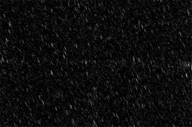Falling flakes of snow background