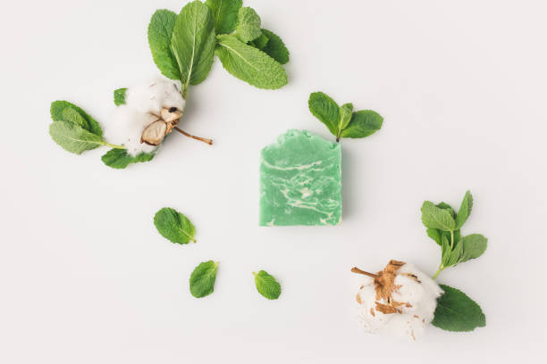 savon menthe fait maison - handmade paper paper homemade craft photos et images de collection