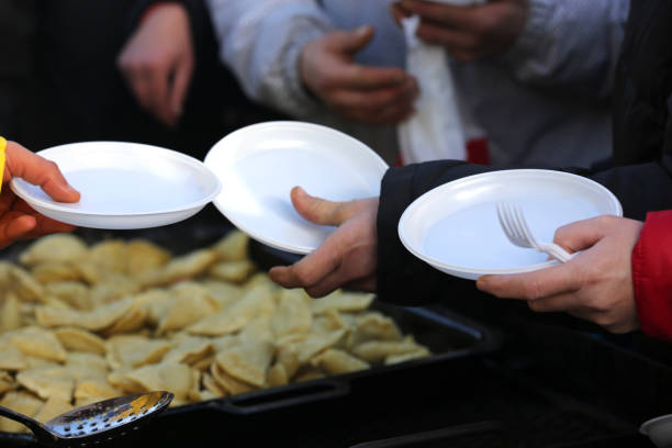 istock Warm food for the poor and homeless 874918030