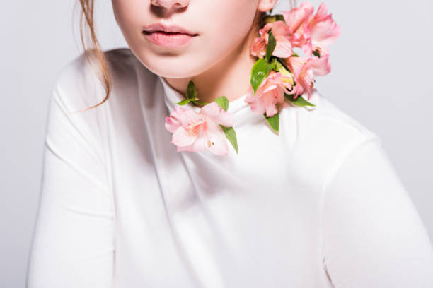 istock attractive girl with lilies 874919172