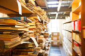 archive storage, old documents