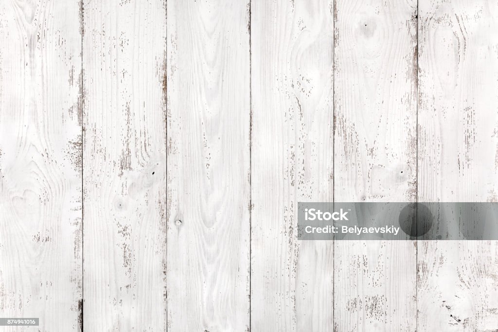 Shabby Chic Wooden Board Shabby chic wooden board. Light background or texture for your design Wood - Material Stock Photo