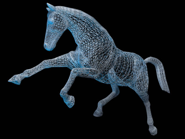 istock Wild Horse Sculpture 874944180