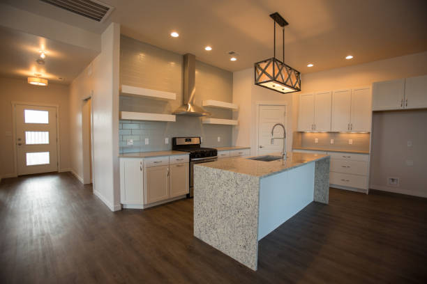 istock Beautiful Modern Kitchen in a New Home 874958662