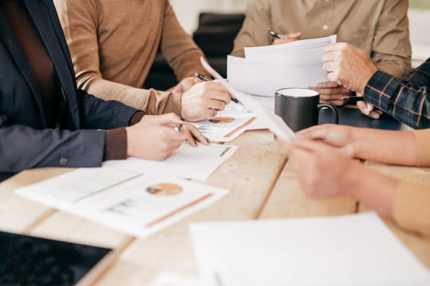 istock Concept of brainstorming around the table 874962438