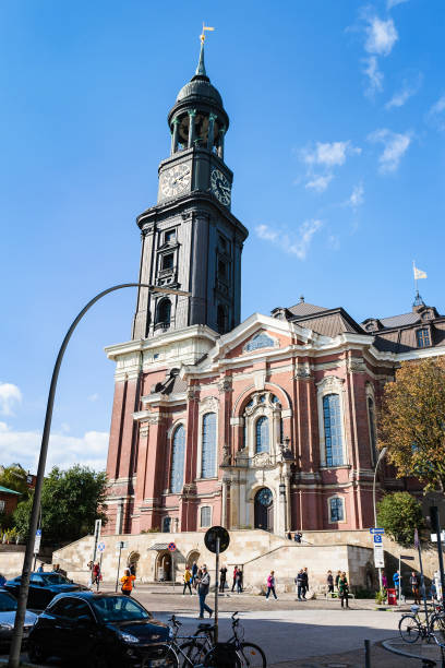 kościół świętego michała w hamburgu - st michaels church zdjęcia i obrazy z banku zdjęć