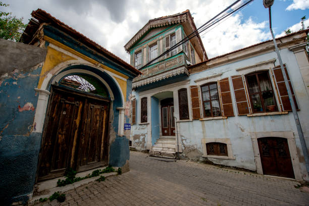 Kula, Manisa - Antalya. May 28, 2016. Kula Streets. stock photo