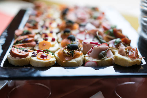 istock Food on halloween party 874979262