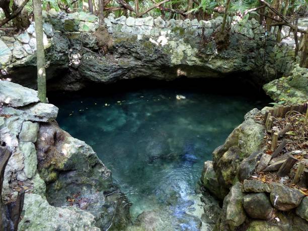 istock General view of cenote near Chichen Itza, Mexico 874980470