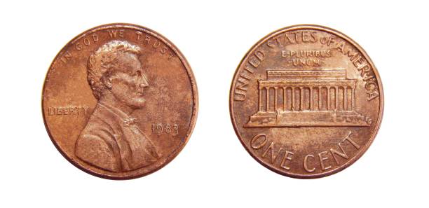 istock American one cent coin isolated on white background 874988386