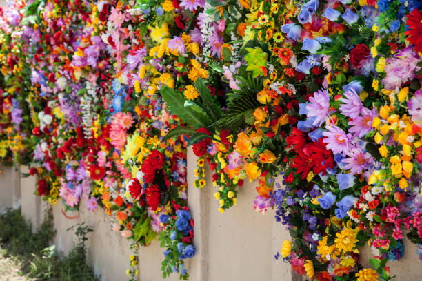 istock Wall of Flowers 875000680