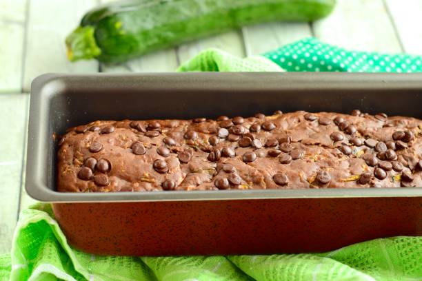 istock Zucchini chocolate cake in loaf pan 875007560