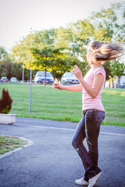 istock Dancing teen girl 875007876